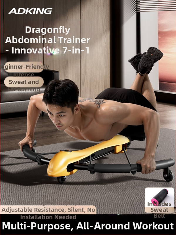 Dragonfly trenažer za trbušnjake, višenamjenski kućni fitness uređaj za trening trbušnih mišića i mršavljenje trbuha