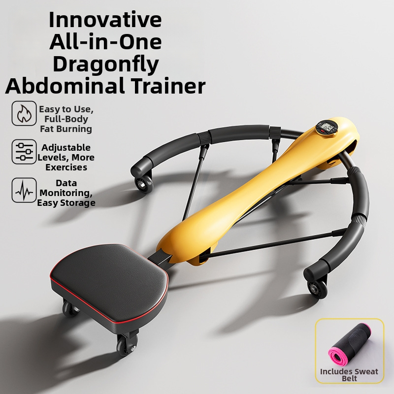 Dragonfly trenažer za trbušnjake, višenamjenski kućni fitness uređaj za trening trbušnih mišića i mršavljenje trbuha
