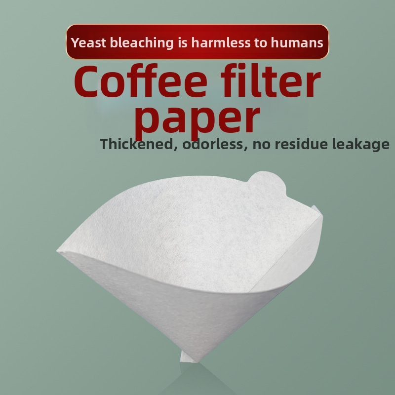 Filtru de cafea V60 conic pentru uz casnic, 1-2 cești, alb, tip 01