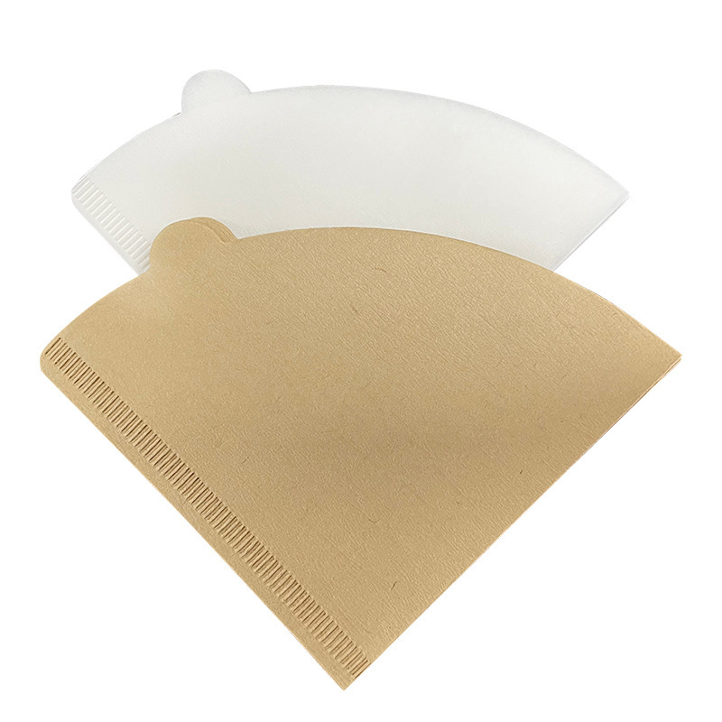 Filtre de cafea conice V02 pentru filtrare manuală, filtre din hârtie pentru cafea, 100 buc./cutie