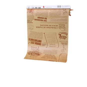 Hârtie de copt din silicon cu absorbție de ulei pentru alimente, potrivită pentru cuptor cu aer și cuptor obișnuit – pâine, prăjituri și sandwichuri