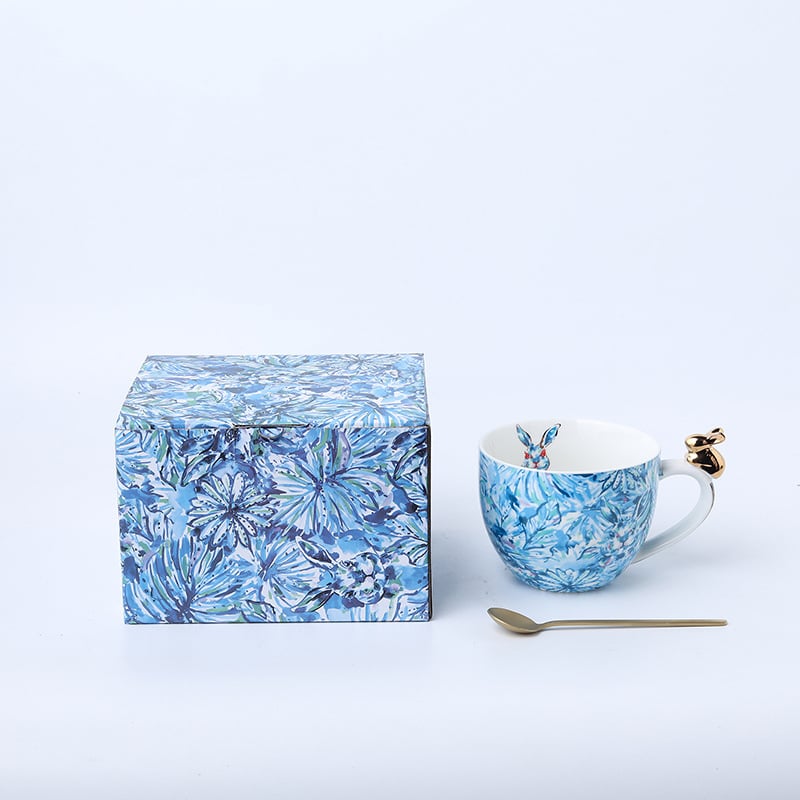 Set cești de cafea cu farfurioare în stil european-american retro, porțelan britanic de lux, farfurioare pentru desert pentru ceaiul de după-amiază, cadou elegant de înaltă calitate
