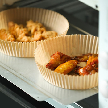 Camellia Hârtie pentru friteuză cu aer, acoperire din silicon, hârtie de copt pentru cuptor, calitate alimentară