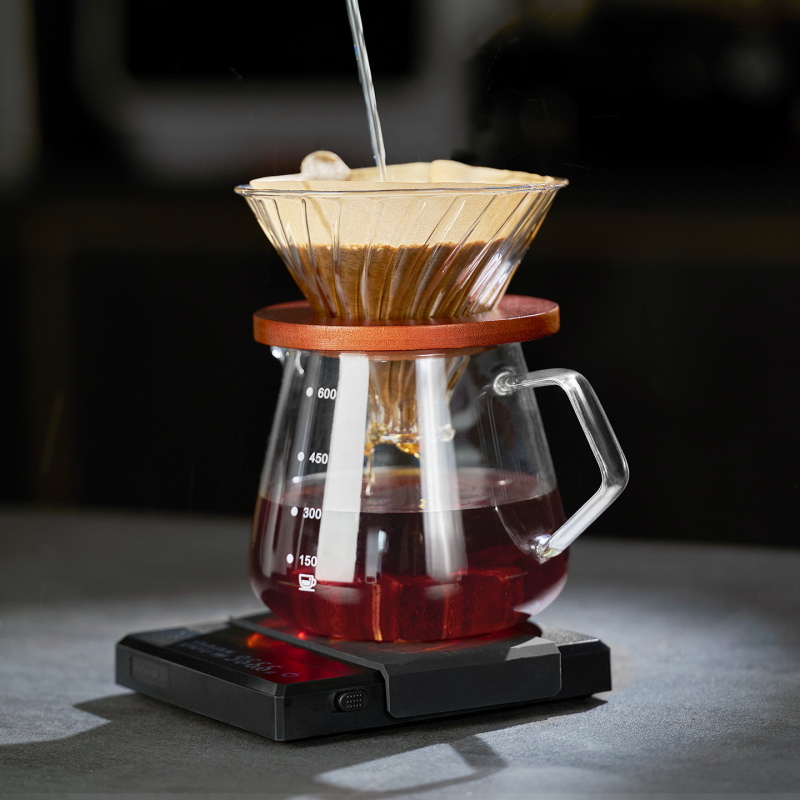 Set premium de cafea pentru acasă, în stil american, cu cântar, ustensile pentru cafea și oală de cafea, cadou de afaceri