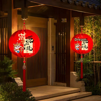 2026 Lanternă nouă pentru Anul Nou Chinezesc, decor pentru living — stil chinezesc, lanternă portabilă pentru atmosferă