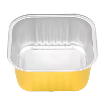 Cupe din folie de aluminiu pentru friteza cu aer, reutilizabile, pentru cuptorul de casă, forme pentru prăjituri și budincă