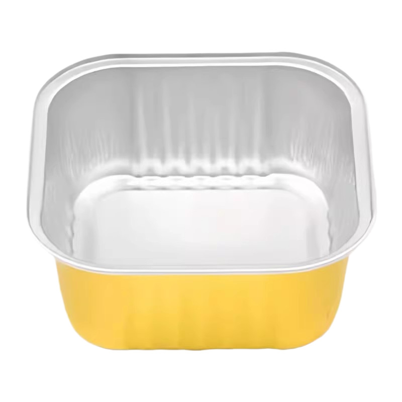 Cupe din folie de aluminiu pentru friteza cu aer, reutilizabile, pentru cuptorul de casă, forme pentru prăjituri și budincă