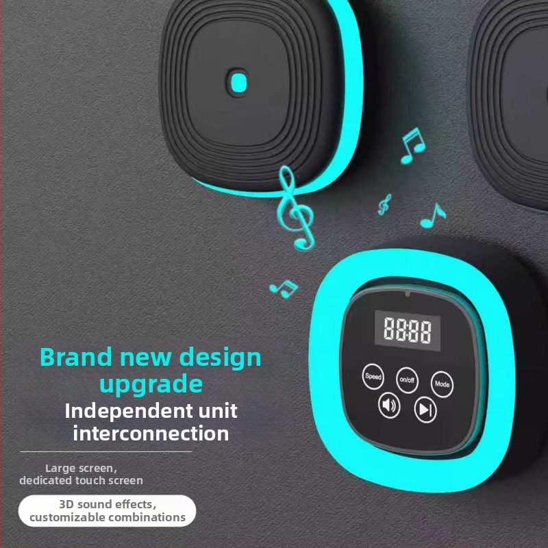 Pametan podijeljeni tip Bluetooth glazbeni boksački cilj za kućnu upotrebu, viseći fitness uređaj, cilj reakcije za odrasle