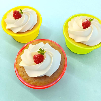 10 g cupe din silicon pentru muffins, groase, demoldare facilă, pătrate sau rotunde, pentru coacere tarte cu ou, budincă și prăjitură din orez.