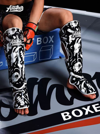 ANOTHERBOXER MMA Sípcsontvédők bokszhoz és Muay Thai-edzéshez