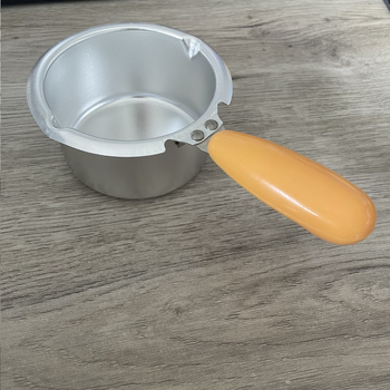 Oală portabilă pentru topit ciocolata cu liner interior detașabil, capacitate 250 g, două culori disponibile, cuptor pentru topire ceară de albine și săpun făcut manual