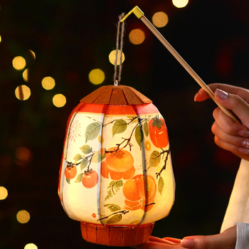 2026 Noul model 61 Lanteră pentru Ziua Copilului, handmade DIY în stil Chinezesc, lanternă de palat portabil, decor suspendat pentru Anul Calului