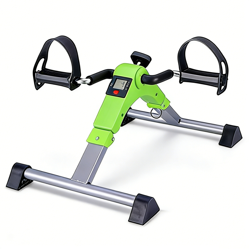 Sklopivi mini kućni pedalni trenažer za rehabilitaciju donjih udova