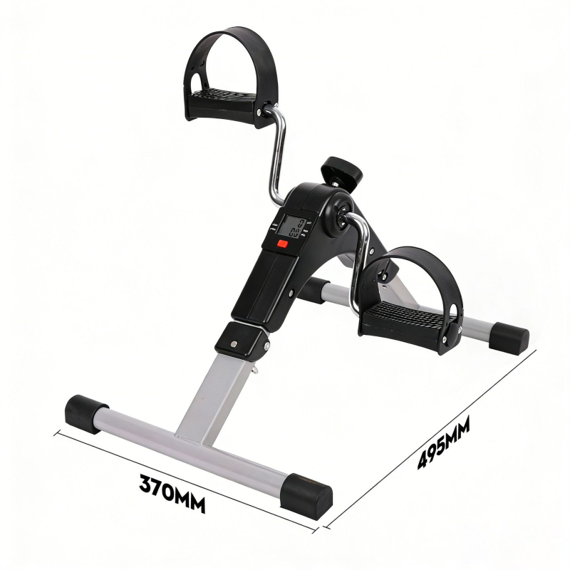 Sklopivi mini kućni pedalni trenažer za rehabilitaciju donjih udova