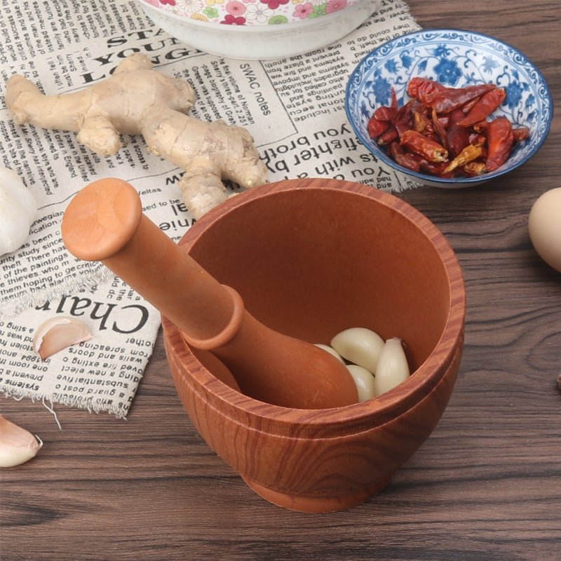 Mojar de usturoi extra mare pentru uz casnic – mojar și zdrobitor de usturoi, design creativ
