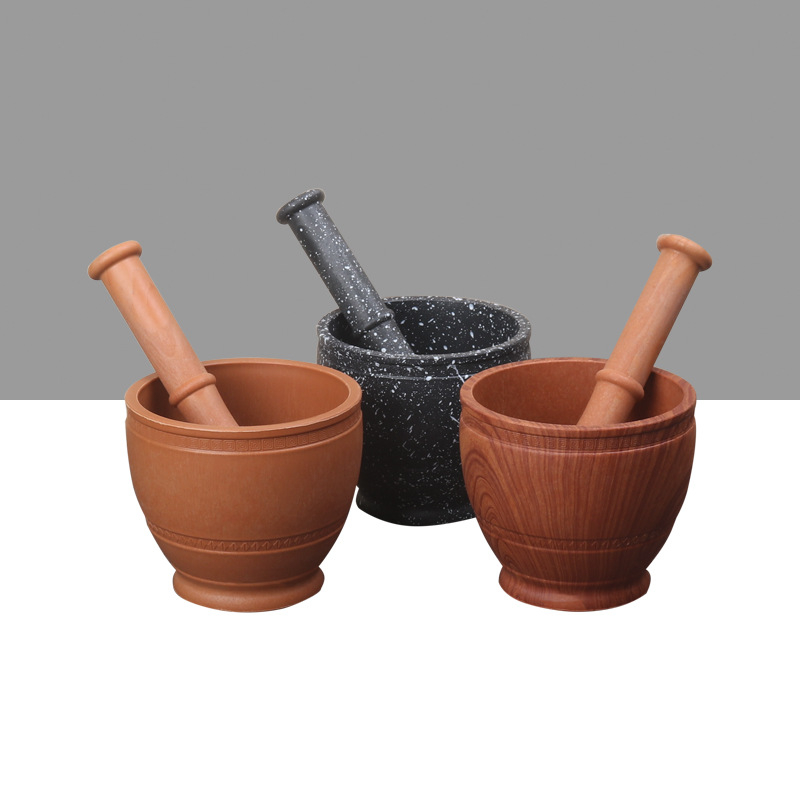 Mojar de usturoi extra mare pentru uz casnic – mojar și zdrobitor de usturoi, design creativ