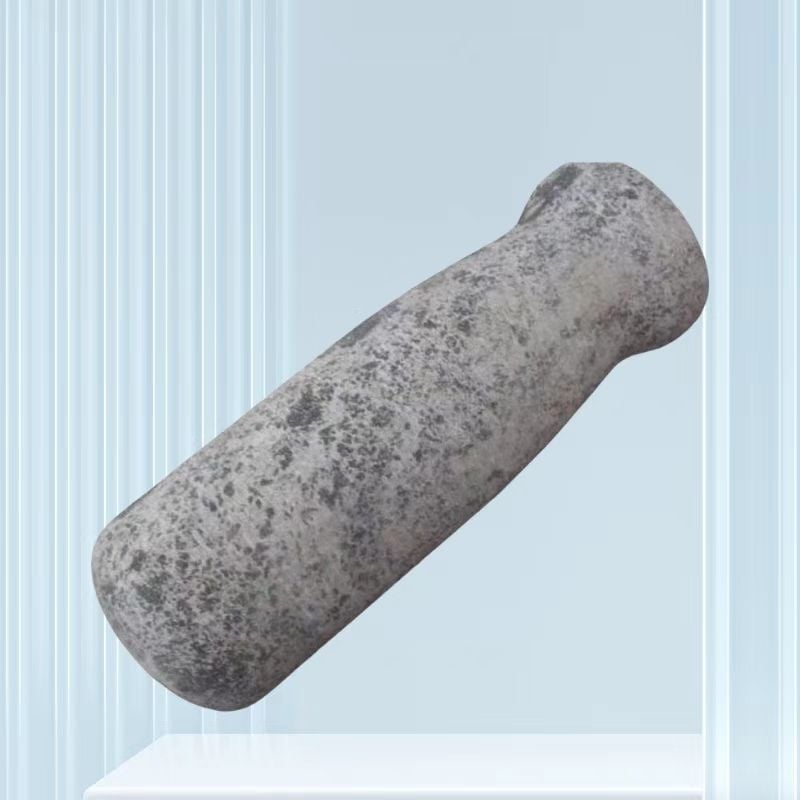 Moară de usturoi din piatră cu pistil zdrobitor, pentru uz casnic