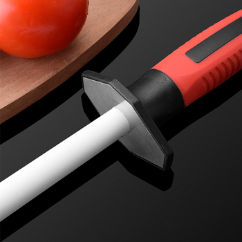 Ascuțitor ceramic pentru cuțite, instrument manual de bucătărie, 10–12 inchi