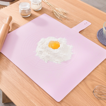 Covoraș din silicon pentru frământarea aluatului – calitate alimentară, suprafață de întins și rulare pentru coacere acasă