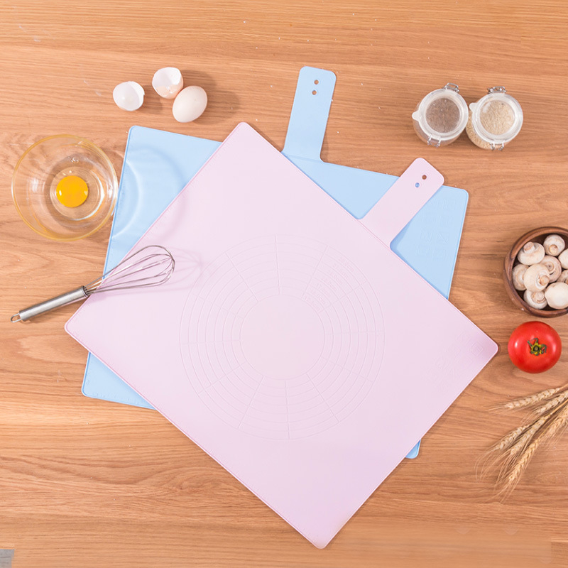 Covoraș din silicon pentru frământarea aluatului – calitate alimentară, suprafață de întins și rulare pentru coacere acasă