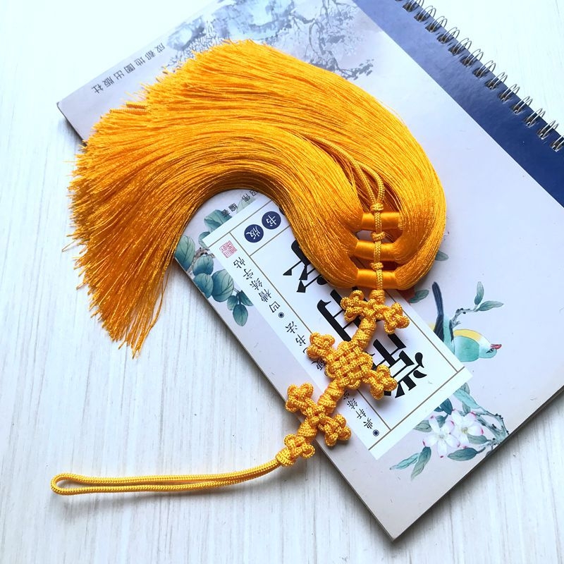 Pandantiv nod chinezesc, nou stil, cu decor Hanfu și accesorii de țesut din Wenwan jade
