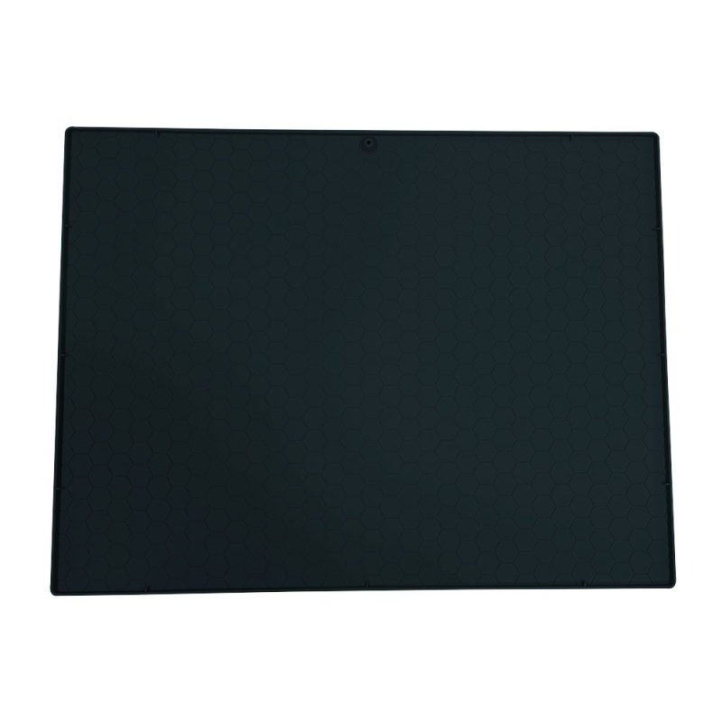 Covoraș de chiuvetă din silicon, în formă de diamant, 58×44 cm, anti-pete, anti-ulei, drenaj, pentru dulap mic