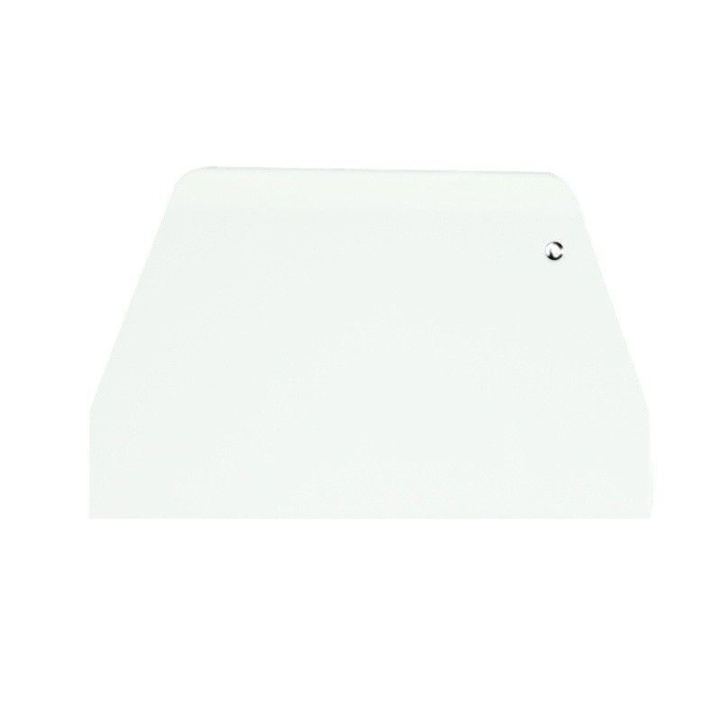 Spatulă din plastic pentru coacere, mare, în formă trapezoidală, pentru creme de tort, ciocolată și foi de orez