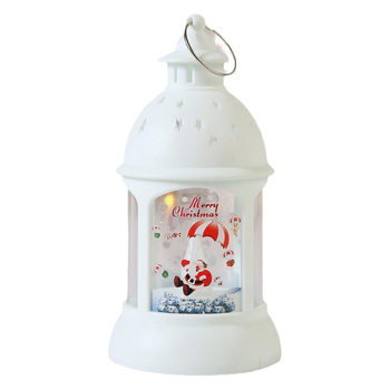 Lampă decorativă de atmosferă pentru birou, felinar LED retro, pandantiv portabil, lampă de veghe, cadou de Ajunul Crăciunului