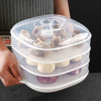 Cutie de aburi pentru microunde cu capac, coș de abur transparent de calitate alimentară, pentru uz casnic, aparat multifuncțional pentru încălzirea meselor