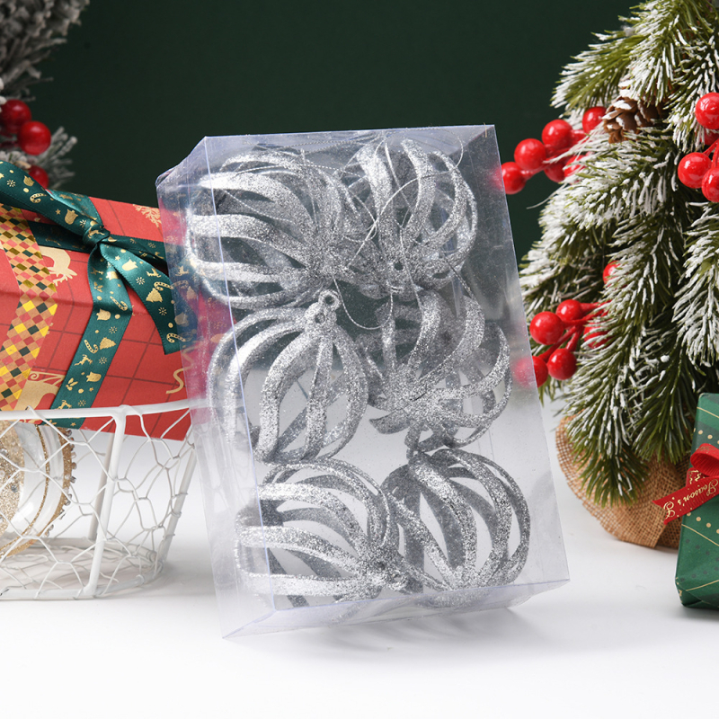 Glob de Crăciun multicolor, luminos – ornament de atârnare pentru brad și decor de casă