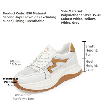 Dýchajúce sieťové dámske tenisky, 2026 nový model, ľahké bežecké tenisky, biele tenisky v štýle Dad Shoes