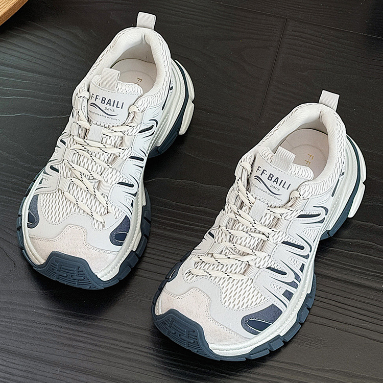 Nove ženske tenisice u stilu dad sneakers s debelim potplatom, proljeće 2026, lake i casual za trčanje i planinarenje, s dizajnom za povećanje visine