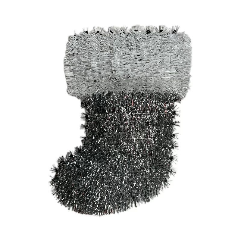 Ornamente de Crăciun din plastic, pandantive pentru brad, șosete de Crăciun și obiecte hand-made