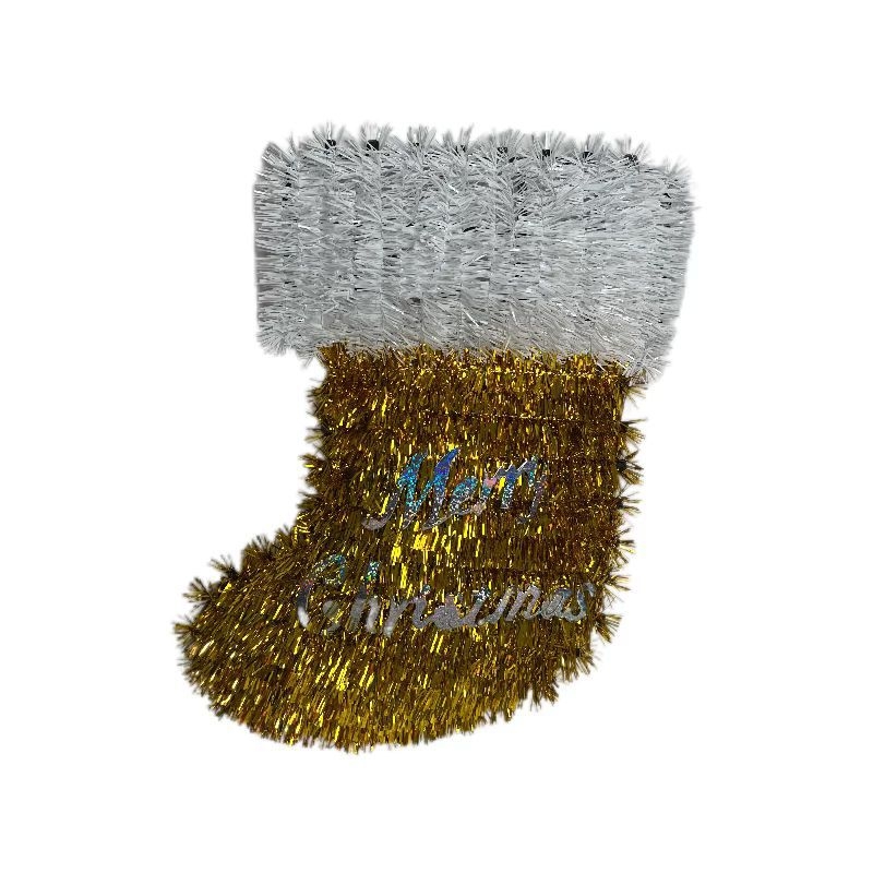 Ornamente de Crăciun din plastic, pandantive pentru brad, șosete de Crăciun și obiecte hand-made