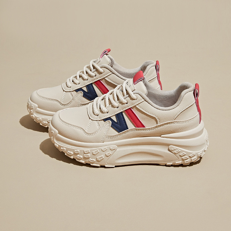Ženske tenisice u stilu dad shoes, korejskog stila, proljeće 2026, casual sportske tenisice s debelim potplatom za povećanje visine, model 2670-1