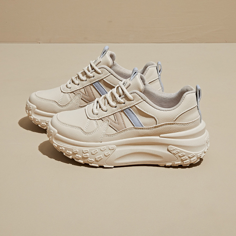 Ženske tenisice u stilu dad shoes, korejskog stila, proljeće 2026, casual sportske tenisice s debelim potplatom za povećanje visine, model 2670-1