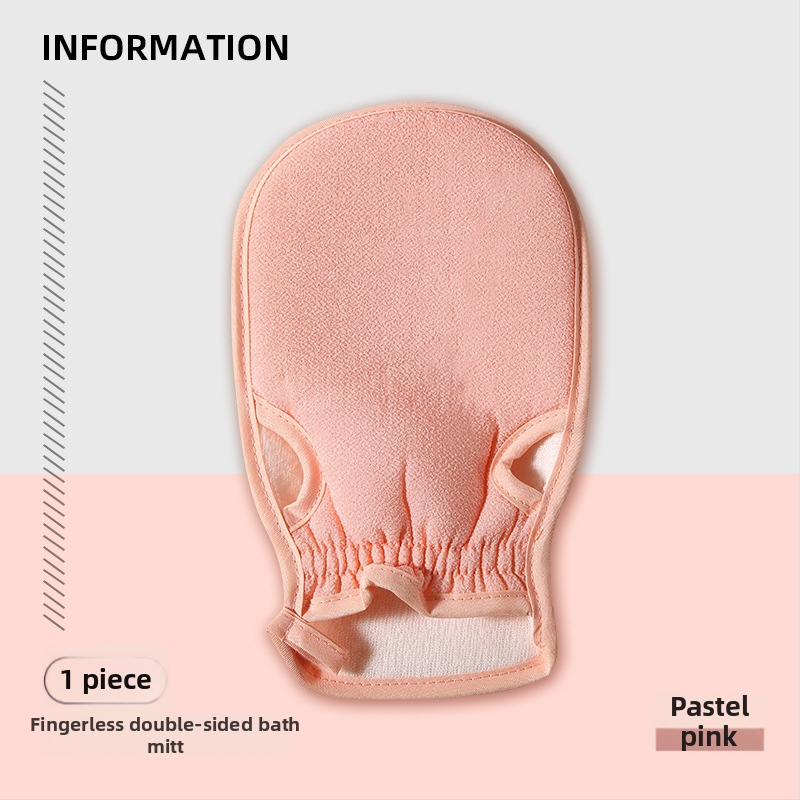Exfoliačná rukavica do kúpeľa pre domáce použitie, silné exfoliovanie chrbta, bezbolestné čistenie, drsný povrch, sivá farba