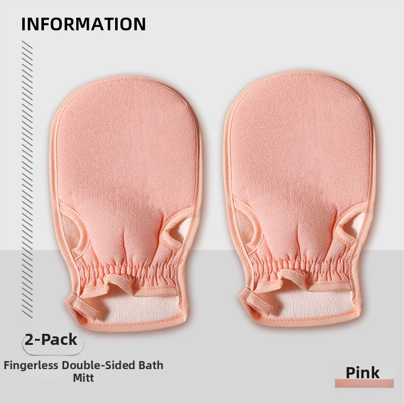 Exfoliačná rukavica do kúpeľa pre domáce použitie, silné exfoliovanie chrbta, bezbolestné čistenie, drsný povrch, sivá farba