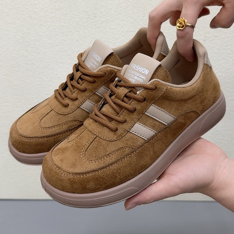 Ženske tenisice za trening, proljeće 2026, debeli potplat, retro stil, casual sportske tenisice