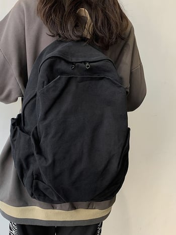 Ženski platneni ruksak, Ins stil, retro Mori, japanska Harajuku nadahnut dizajn, za školu i fakultet, zapremina 20–35 l, pogodan za 10-inčni prijenosnik