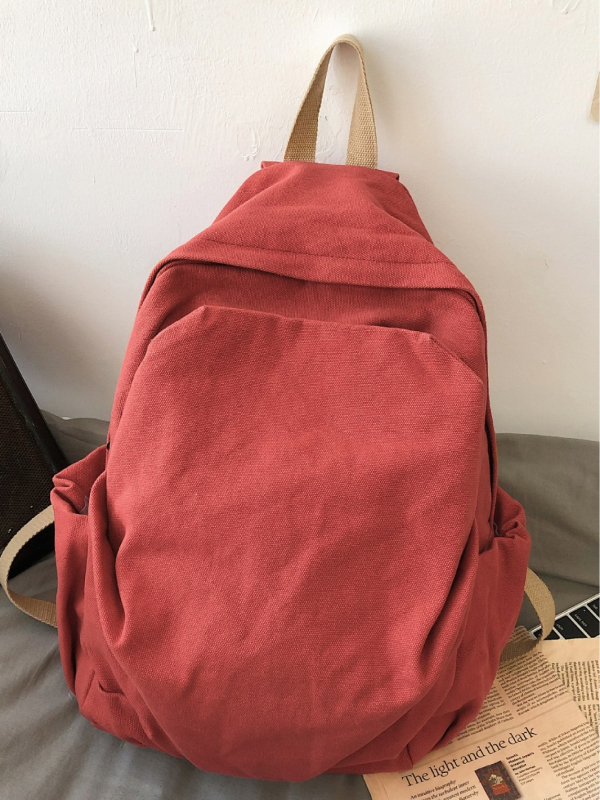 Ženski platneni ruksak, Ins stil, retro Mori, japanska Harajuku nadahnut dizajn, za školu i fakultet, zapremina 20–35 l, pogodan za 10-inčni prijenosnik