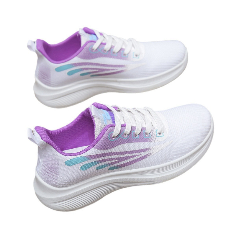 Ženske tenisice s Flyknit gornjim dijelom, korejskog stila, prozračne, za jesen