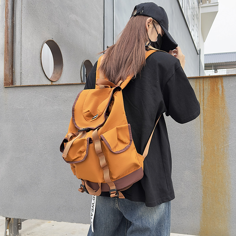 Unisex planinarski ruksak, vodootporno platno, 20–35 L, za planinarenje i putovanja, ergonomski zakrivljeni kaiševi, pogodan za 8-inčni prijenosnik