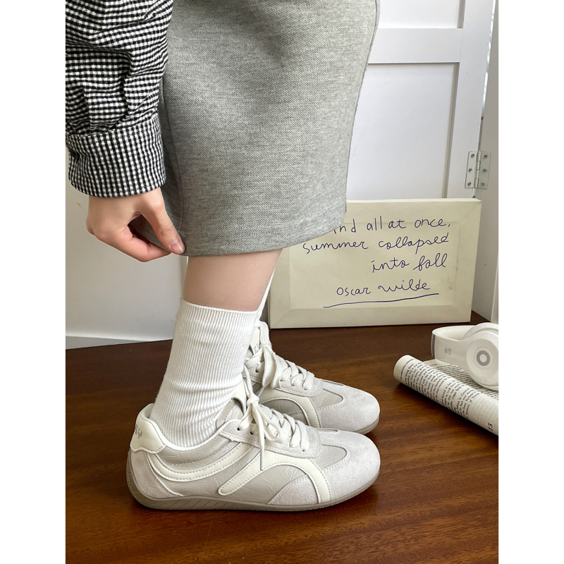Ženske Mistery retro casual cipele – okrugli vrh, PU gornji dio, EVA uložak, PVC đon, srednji peta 3–5 cm