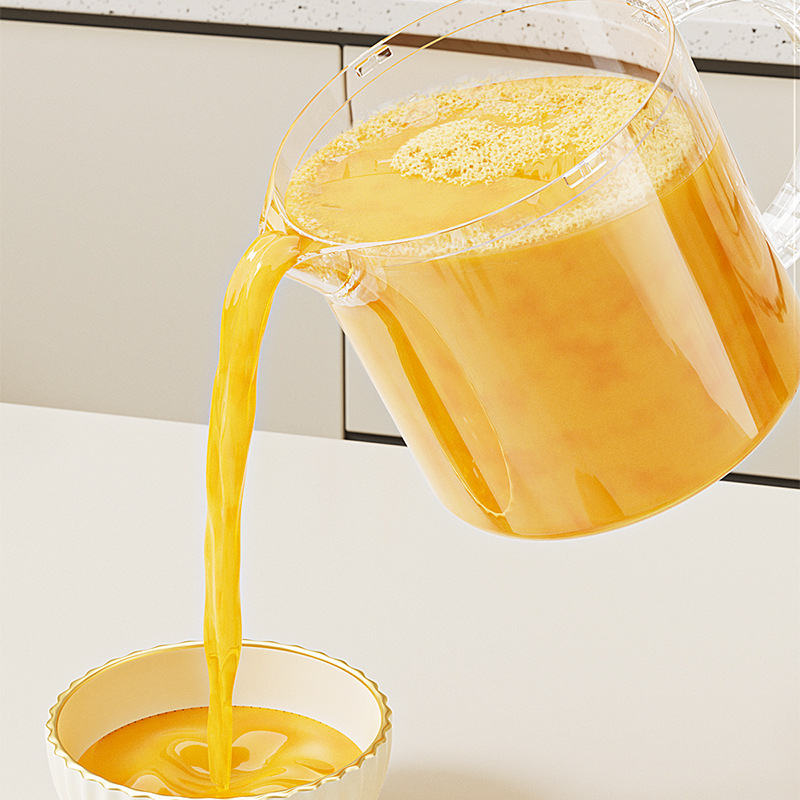 Mixer manual pentru ouă cu filtru încorporat și cupă de amestec pentru frișcă și coacere
