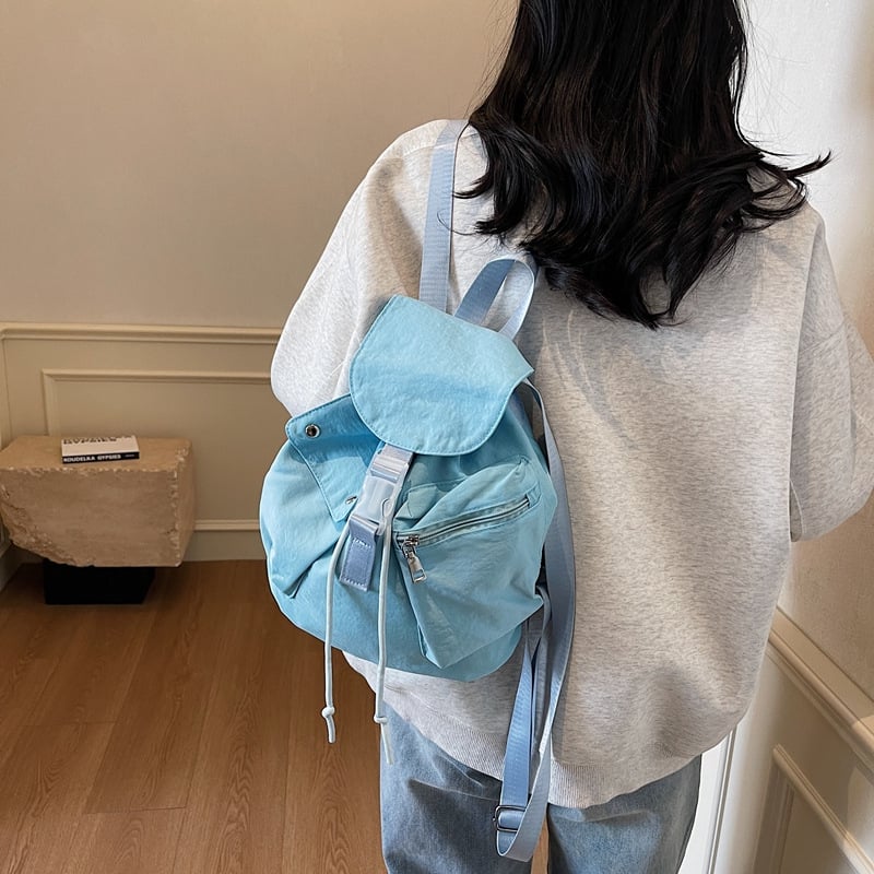 Ženski platneni ruksak, korejskog stila, casual, velik kapacitet, 2025