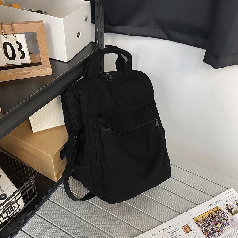 Ženska školska torba u japanskom Harajuku stilu, platneni retro ruksak za svakodnevnu upotrebu i putovanja