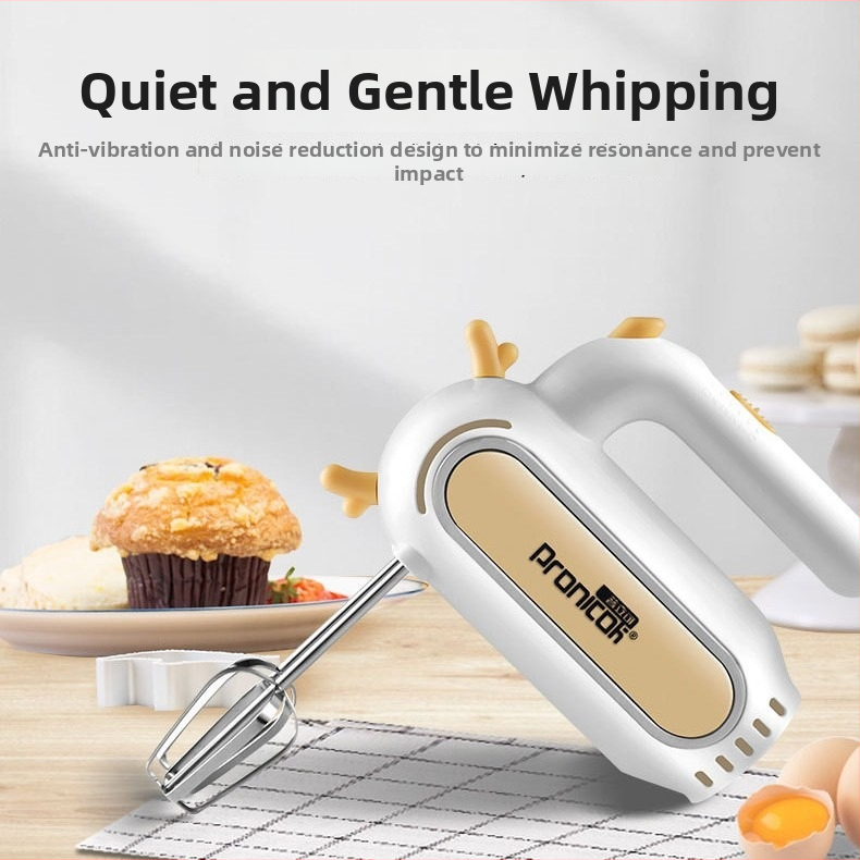 Mixer electric pentru ouă, mini mixer de bucătărie, portabil, reîncărcabil, pentru frișcă, aluat pentru coacere