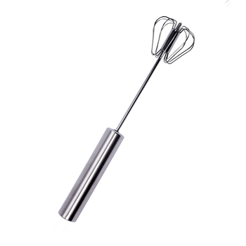 Tel de ouă din oțel inoxidabil, semi-automat, cu apăsare manuală și mecanism rotativ – instrument DIY pentru cofetărie