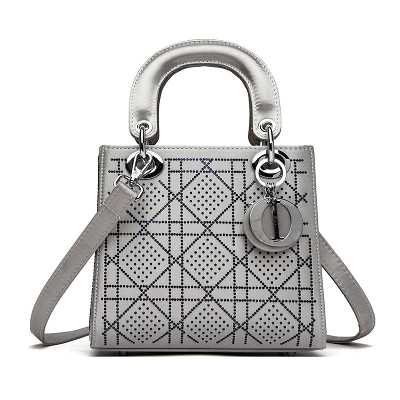 2026 novi model luksuzna ženska torbica s prešivanjem dijamantnog uzorka, PU koža, preko ramena i crossbody torba